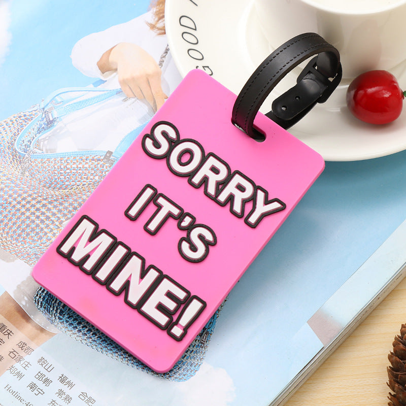 Unisex Bold Statement Luggage Tag Bowlift