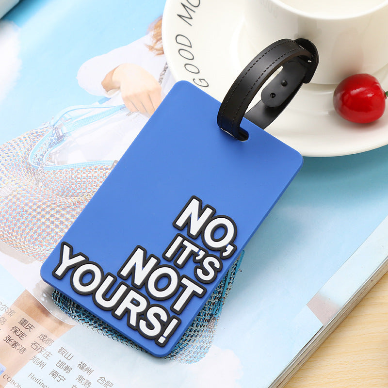 Unisex Bold Statement Luggage Tag Bowlift