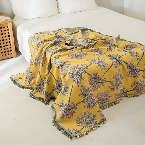 BowLift | Agapanthus Tassel Blanket