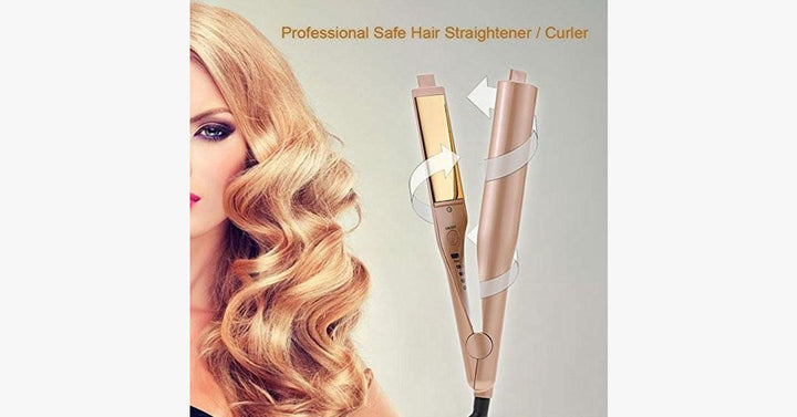 BowLift | Pro 2-in-1 Hair Waver and Straightener