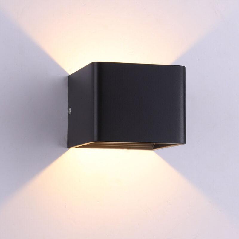 Modern LED Mini Square Wall Lamp | Aluminum | Multifunctional Lighting for Living Room & Bedroom | Bowlift