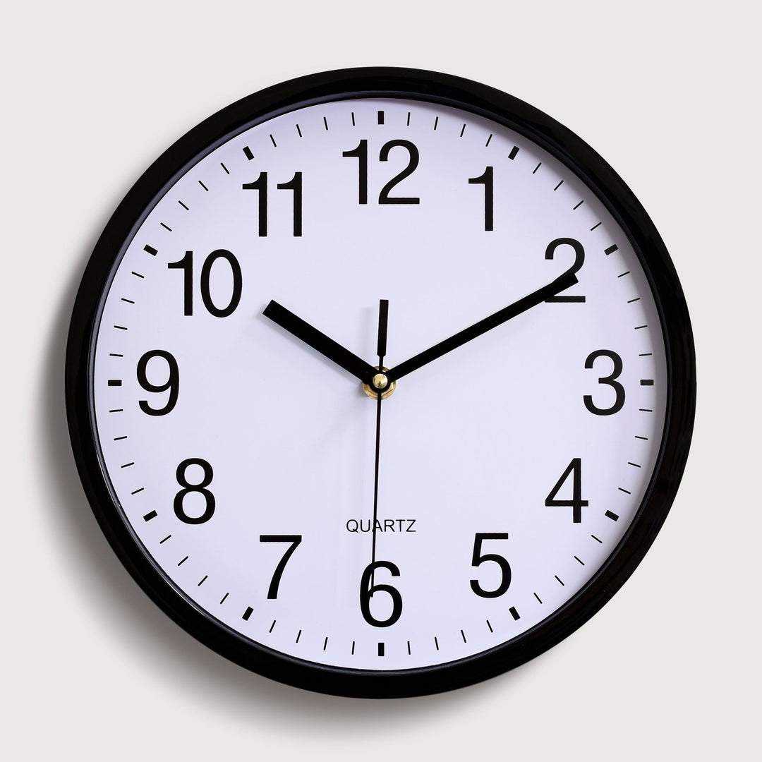 BowLift | Classroom Children's Room Silent Wall Clock 10 Inch