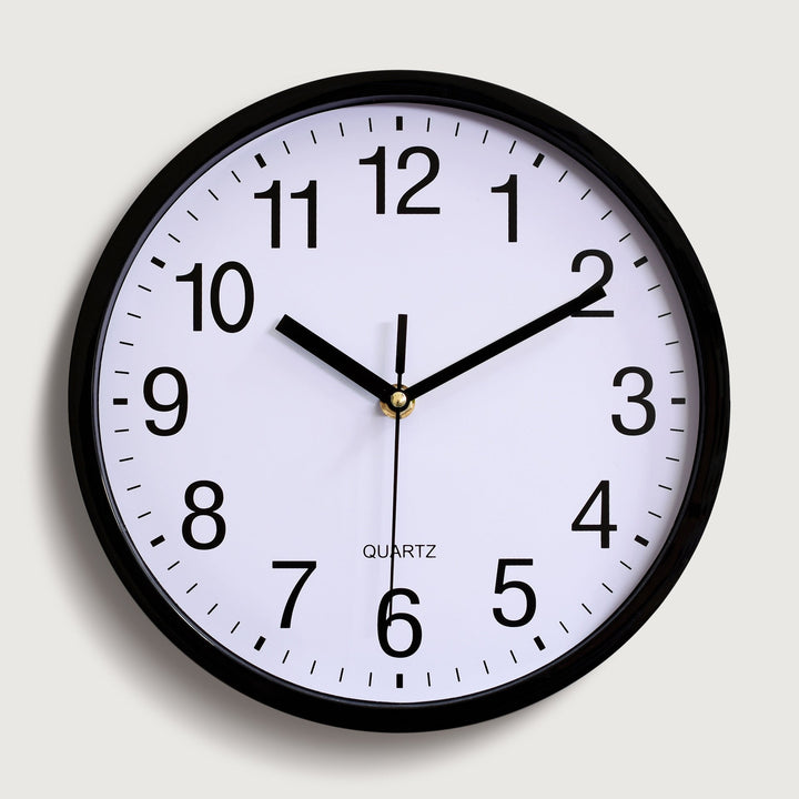 BowLift | Classroom Children's Room Silent Wall Clock 10 Inch