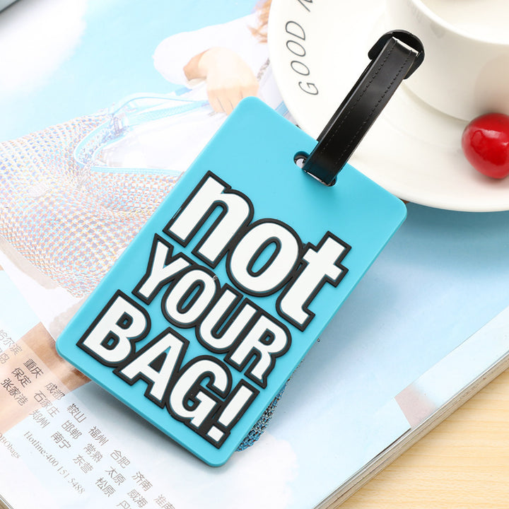 Unisex Bold Statement Luggage Tag Bowlift