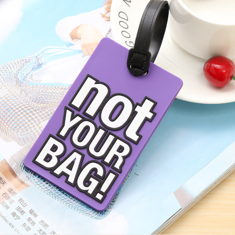 Unisex Bold Statement Luggage Tag Bowlift