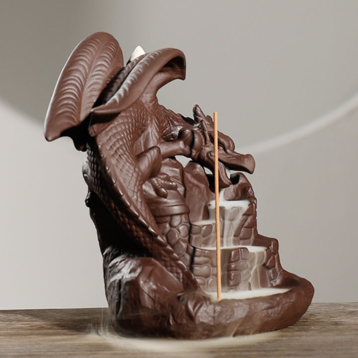 Dragon Theme Incense Fountain