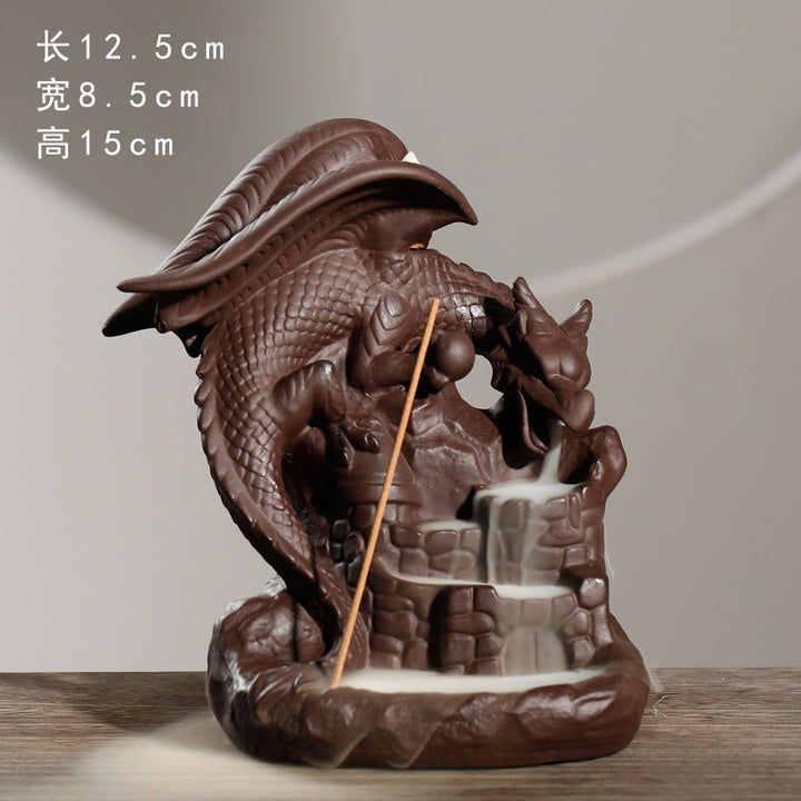 Dragon Theme Incense Fountain