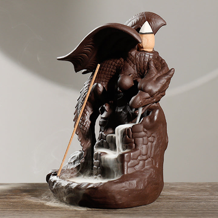 Dragon Theme Incense Fountain