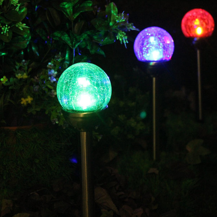 Decorative Solar LED Garden Stakes