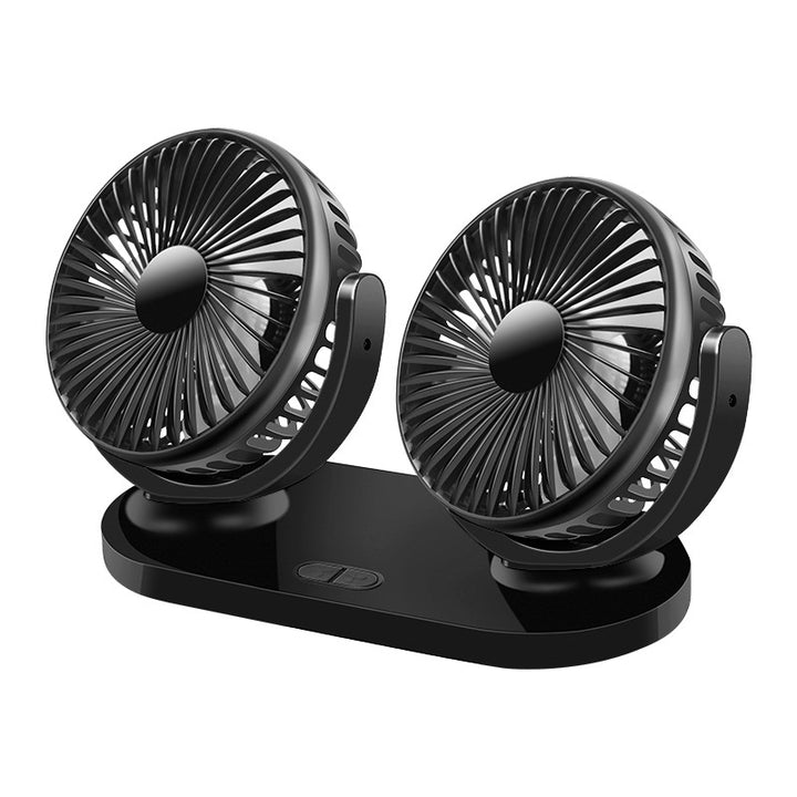 Dual Hurricane Desk Fan Bowlift