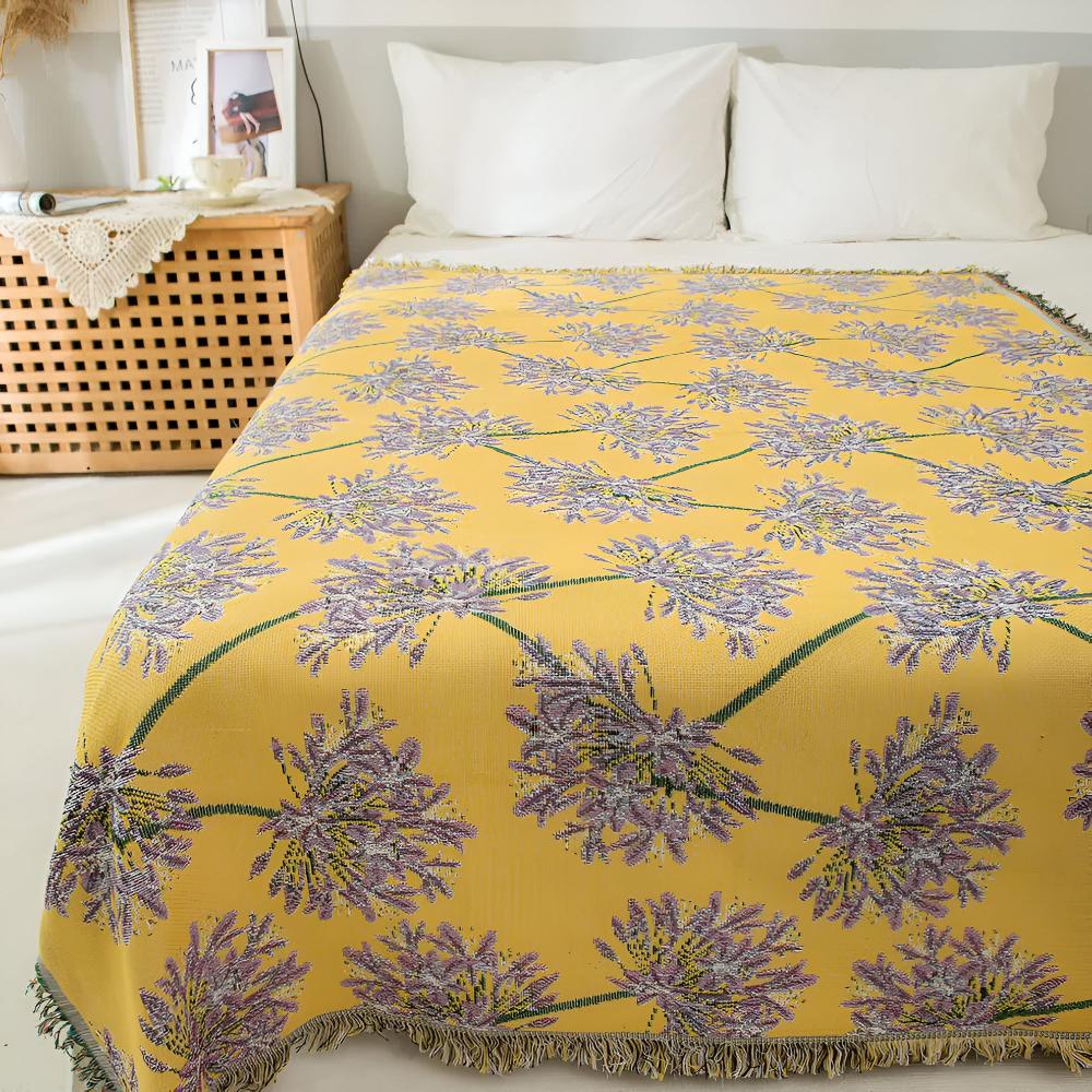 BowLift | Agapanthus Tassel Blanket