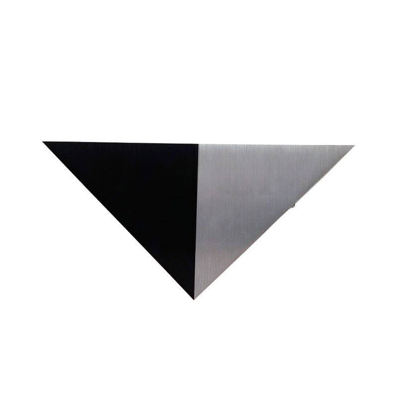 BowLift | Minimalism Pyramid Wall Light Kit Metal Party RGB LED Wall Mounted Light in Black and Silver