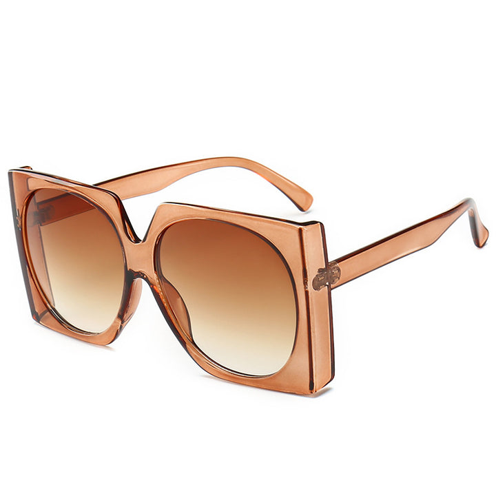 Oversized Geometric Frame Sunglasses Bowlift 1787812482