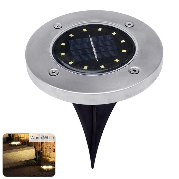 Solar-Operated Wall-Mounted Light