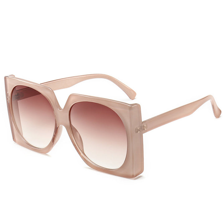 Oversized Geometric Frame Sunglasses Bowlift 1787812482