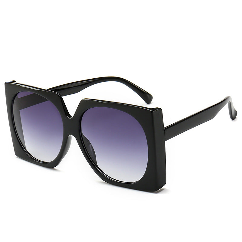 Oversized Geometric Frame Sunglasses Bowlift 1787812482
