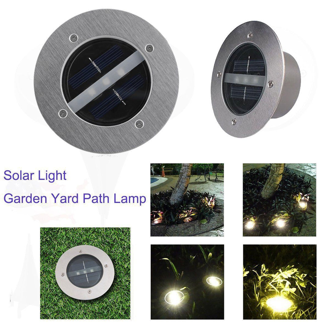 Solar-Powered Bamboo Outdoor Decorative Torch Light