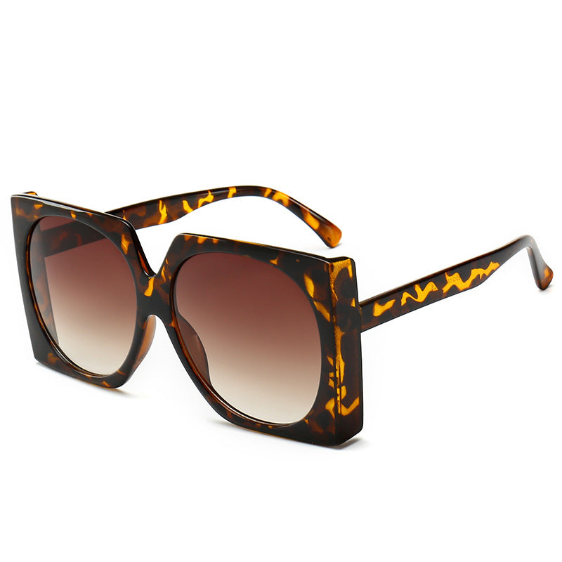 Oversized Geometric Frame Sunglasses Bowlift 1787812482
