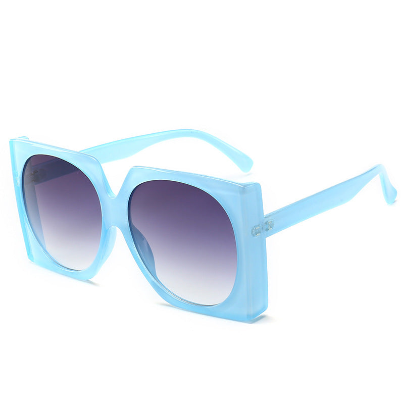 Oversized Geometric Frame Sunglasses Bowlift 1787812482
