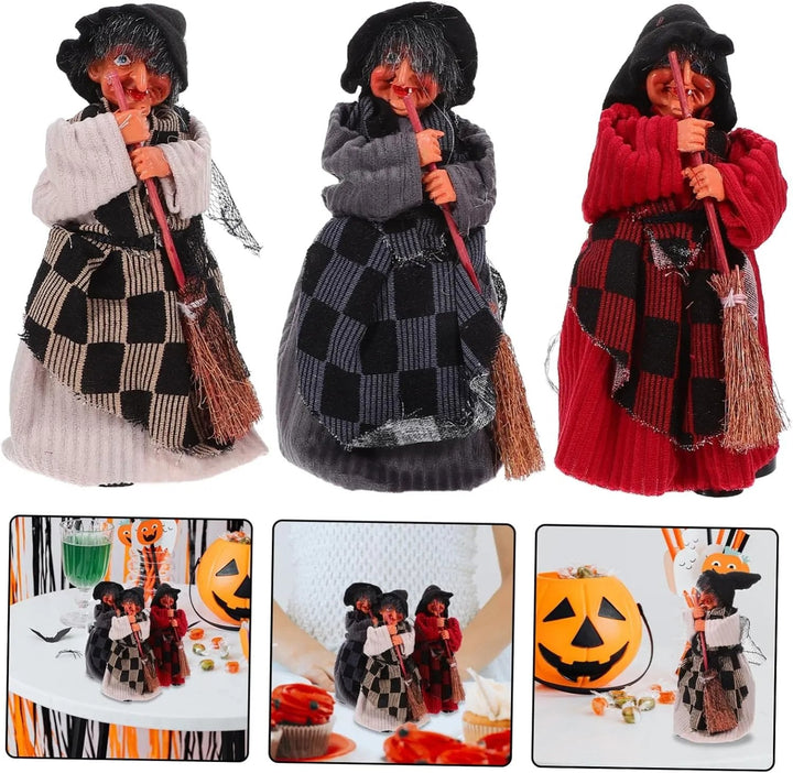 BowLift | Halloween Witch Doll Statue Decor Desktop