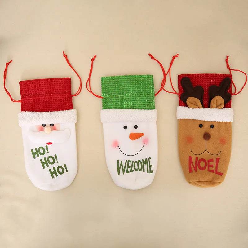 BowLift | Christmas Decorations Christmas Wine Bottle Socks