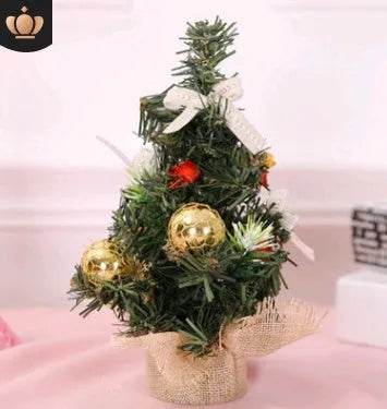 BowLift | Christmas Ornaments Tree 20cm Mini Christmas Decoration Tree Christmas Day Mall Decoration Desktop Ornaments Small Tree