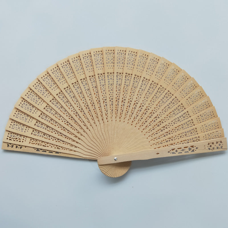 Women's Fan with Colorful Floral Design Bowlift