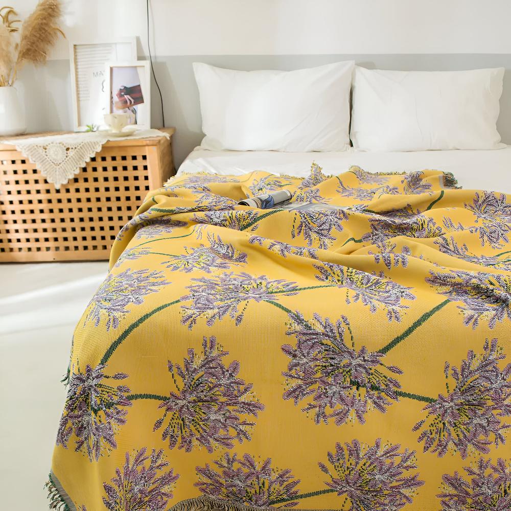 BowLift | Agapanthus Tassel Blanket
