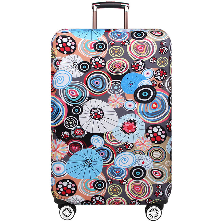 Artistic Animal Print Hard Shell Luggage Bowlift