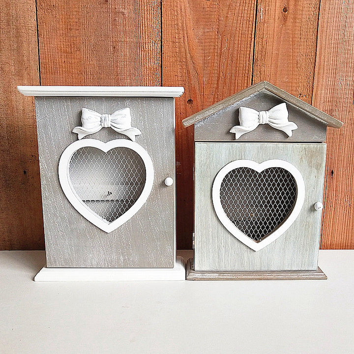 Vintage Heart-Shaped Wall Cabinet