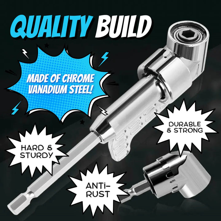 BowLift | 105° Zinc Alloy Angle Drill Adapter