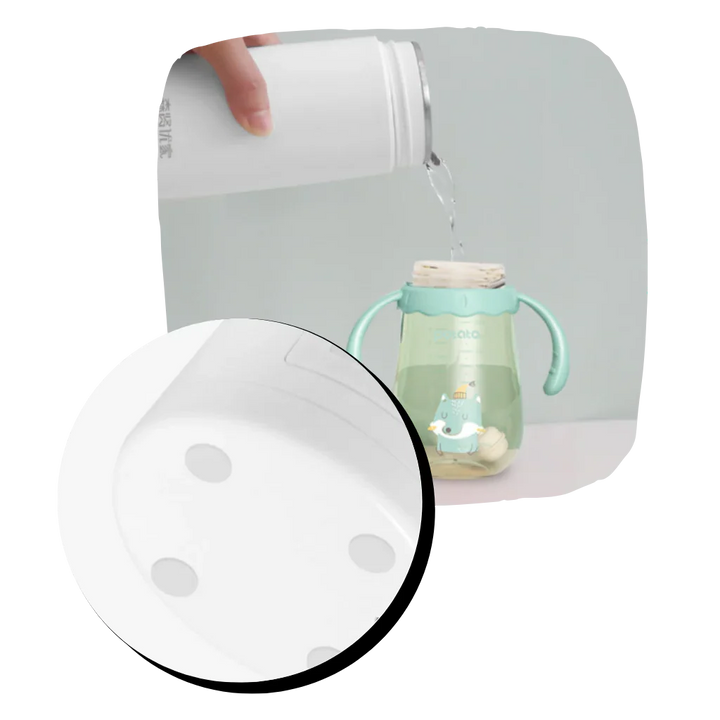 BowLift | Portable Water Boiler 400ml – Compact Travel Kettle with Intelligent Temperature Control & Double Insulation