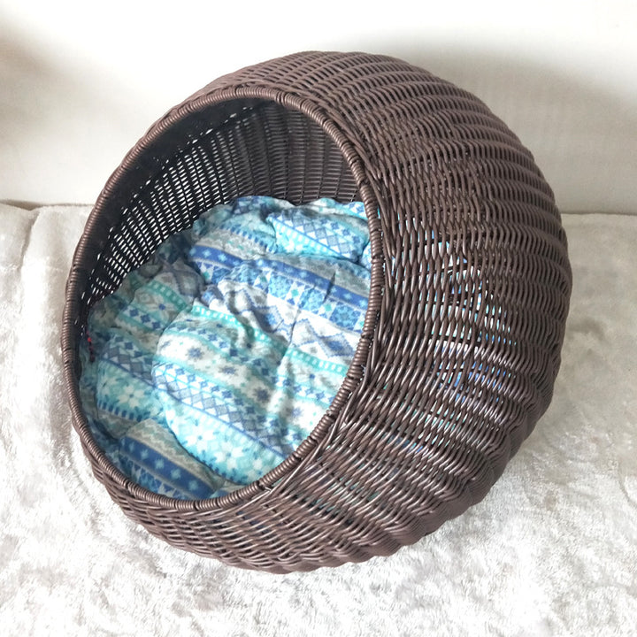 Handwoven Decorative Storage Basket Bowlift