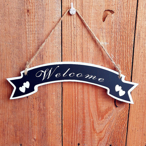 Decorative Welcome Banner Board