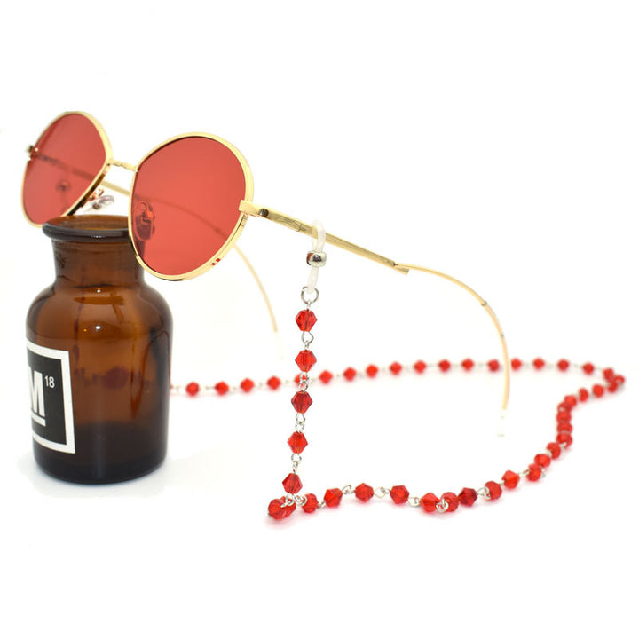 Beaded Eyewear Chain with Adjustable Length Bowlift