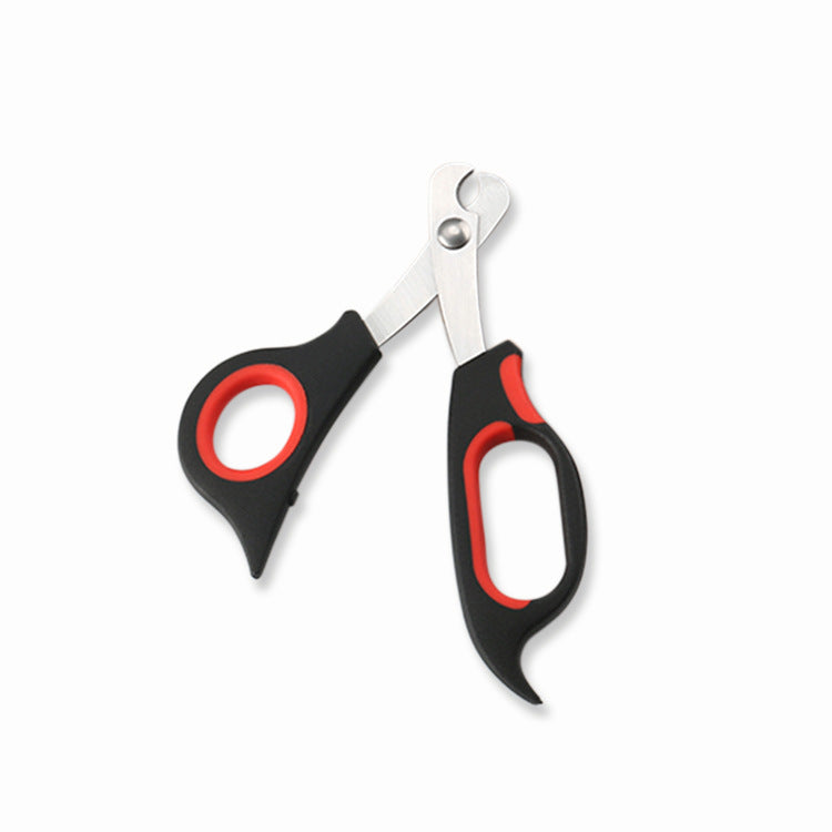 Infant Safety Nail Scissors with Rounded Blunt Tips and Ergonomic Soft-Grip Handles Bowlift