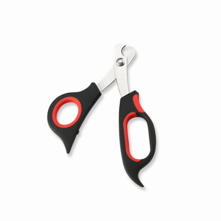 Infant Safety Nail Scissors with Rounded Blunt Tips and Ergonomic Soft-Grip Handles Bowlift