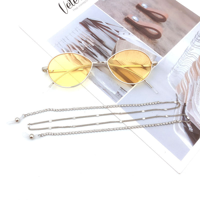 Deluxe Rhinestone Eyewear Chain Bowlift