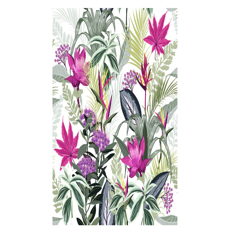 Beach towel with creative floral design Bowlift