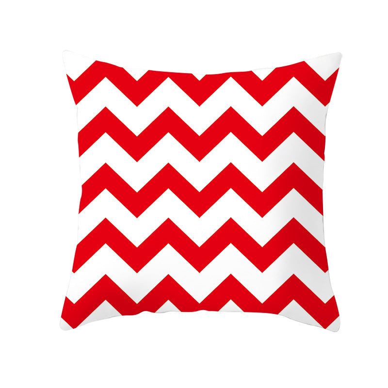 Decorative Tile-Pattern Throw Pillow Cover