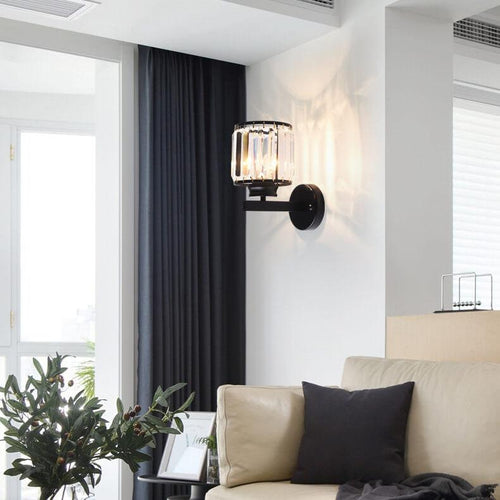 BowLift | Luxury Crystal Wall Lamp for Modern Interior – LED Lighting