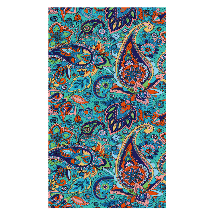 Beach towel with creative floral design Bowlift