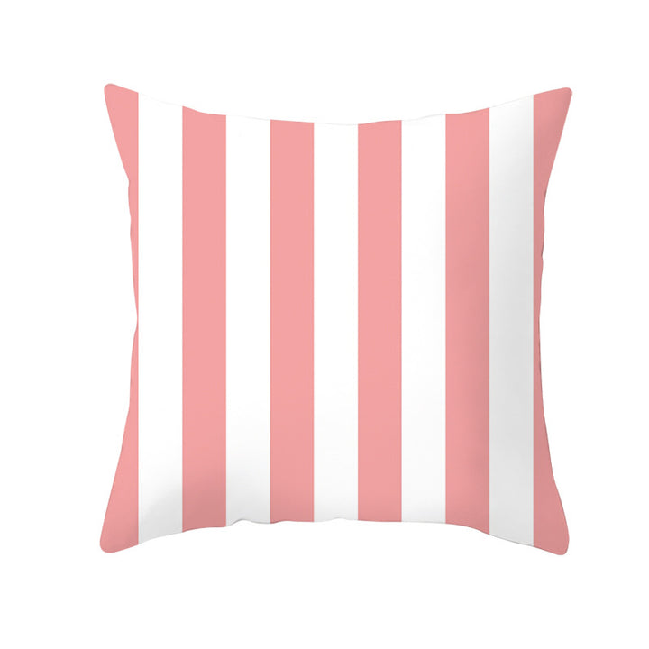 Decorative Tile-Pattern Throw Pillow Cover