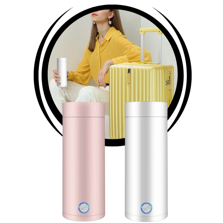 BowLift | Portable Water Boiler 400ml – Compact Travel Kettle with Intelligent Temperature Control & Double Insulation