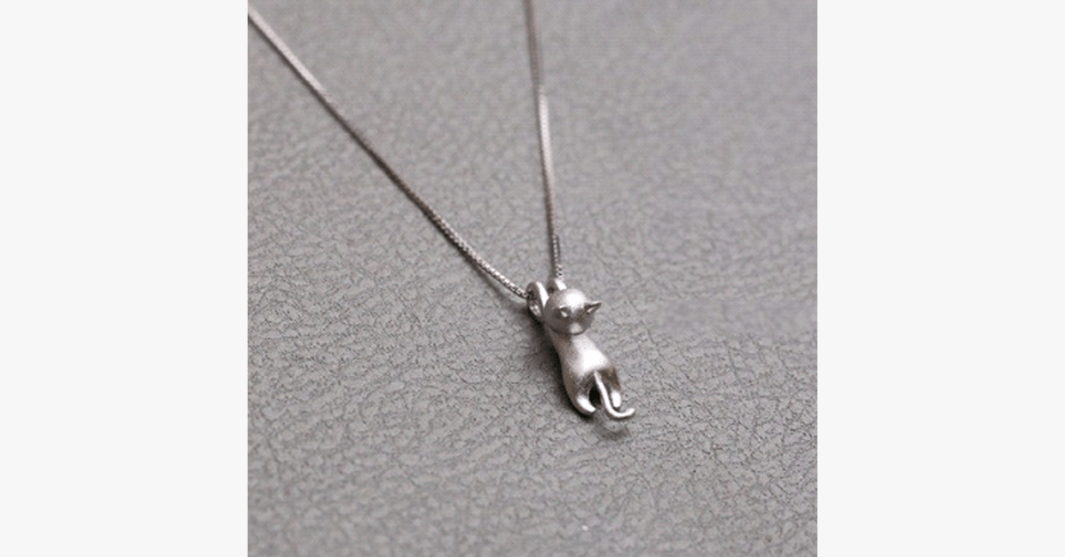 BowLift | Climbing Cats Pendant – Made specifically for animal lovers – Simple, but absolutely unique