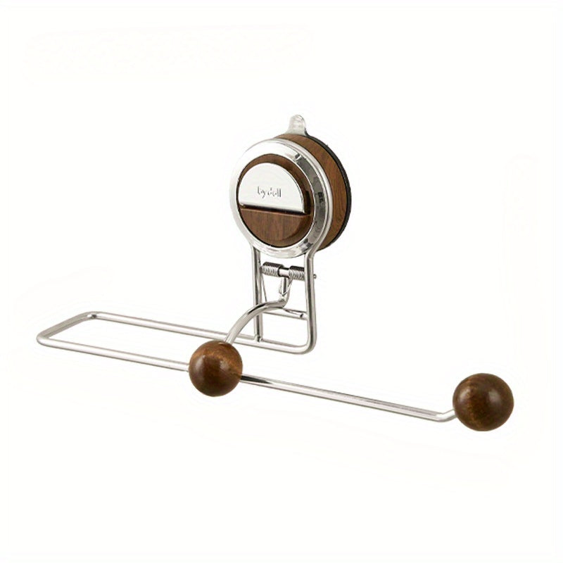 KeukenGrip Roll holder stainless steel paper towel holder with suction cup | Bowlift