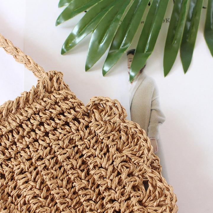 Handmade Straw Bag Bowlift