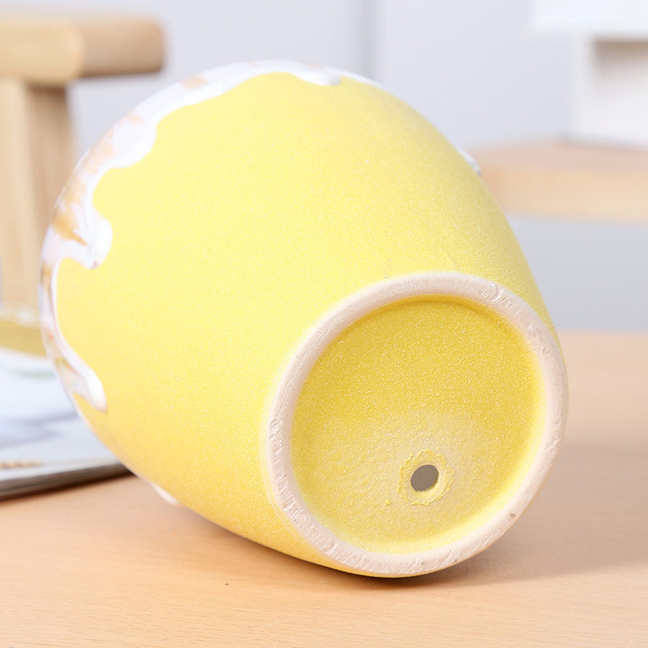 Artistic Ceramic Flower Pot Bowlift