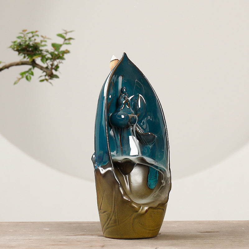 Decorative Ceramic Incense Waterfall