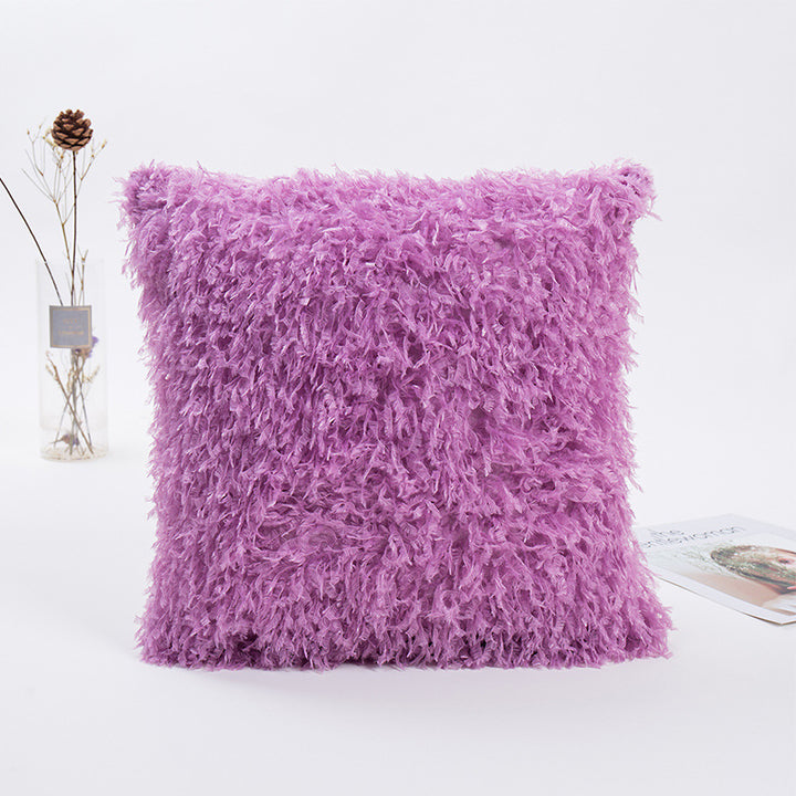 Luxurious Faux Fur Decorative Cushion